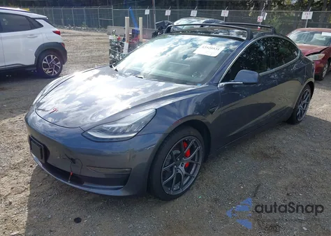 2019 Tesla Model 3 Long Range/Performance from USA, damaged, VIN 5YJ3E1EB4KF434635